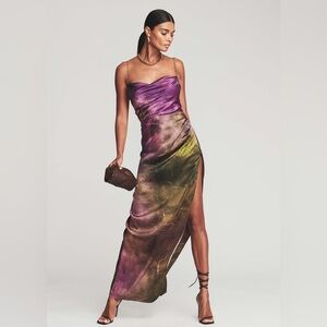 Retrofête Marlene Dress - Vintage Thunderstorm, Size XS